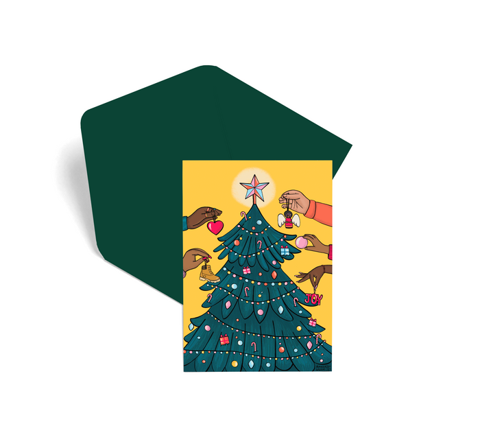 Holiday Gathering Greeting Card