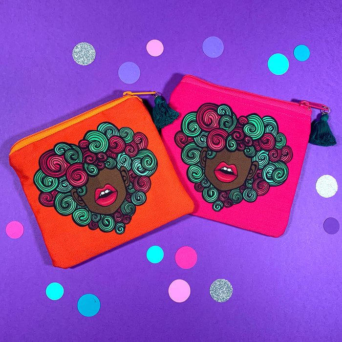 Curly Love Pouch