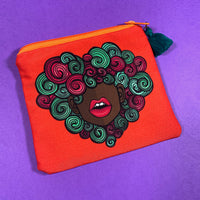Curly Love Pouch